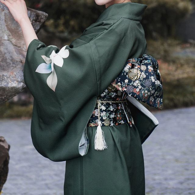 Black Kimono Sash | Eiyo Kimono
