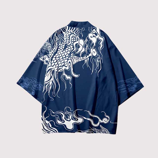 Blue Kimono Jacket | Eiyo Kimono