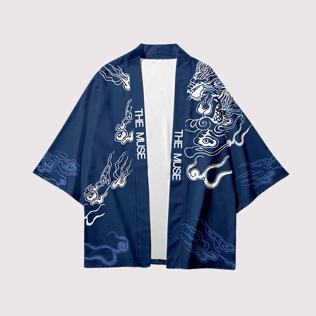 Blue Kimono Jacket | Eiyo Kimono