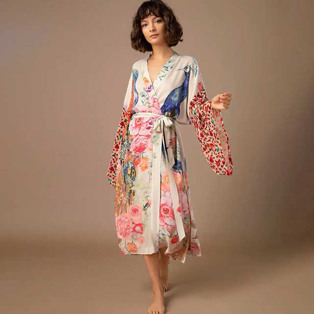 Boho Kimono Robe | Eiyo Kimono