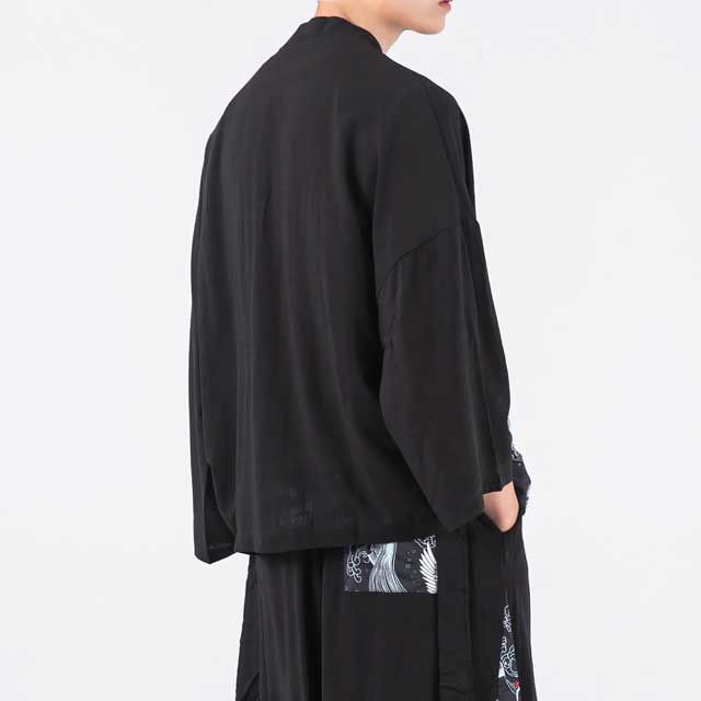 Japanese Crane Jacket| Eiyo Kimono