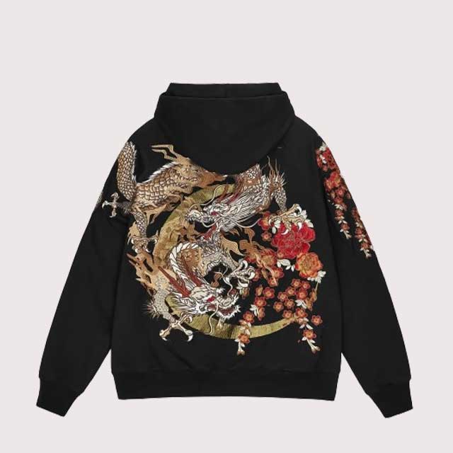 Dragon Hoodie | Eiyo Kimono