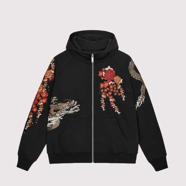 Dragon Hoodie | Eiyo Kimono