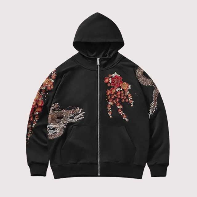 Dragon Hoodie | Eiyo Kimono
