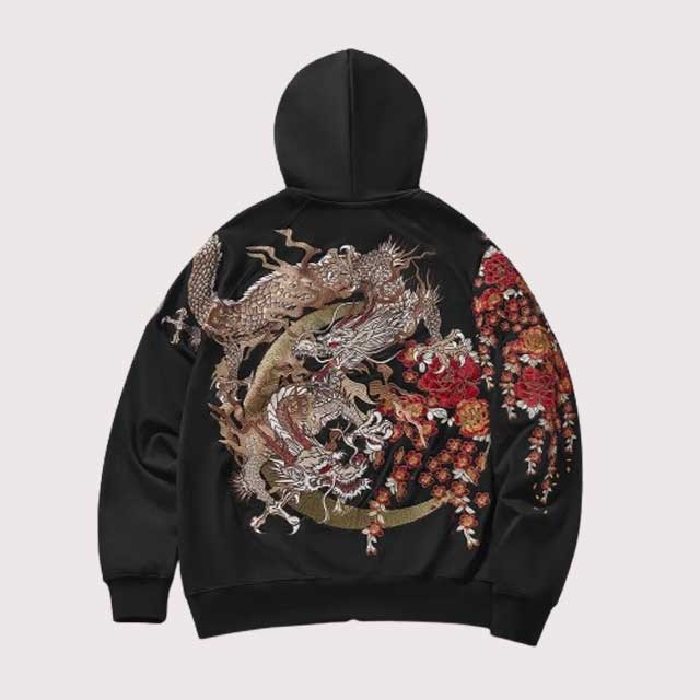 Dragon Hoodie | Eiyo Kimono