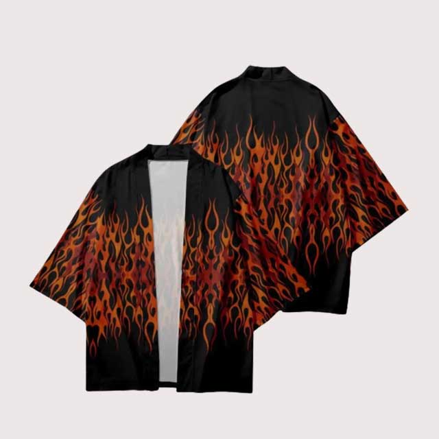 Flame Haori Jacket | Eiyo Kimono