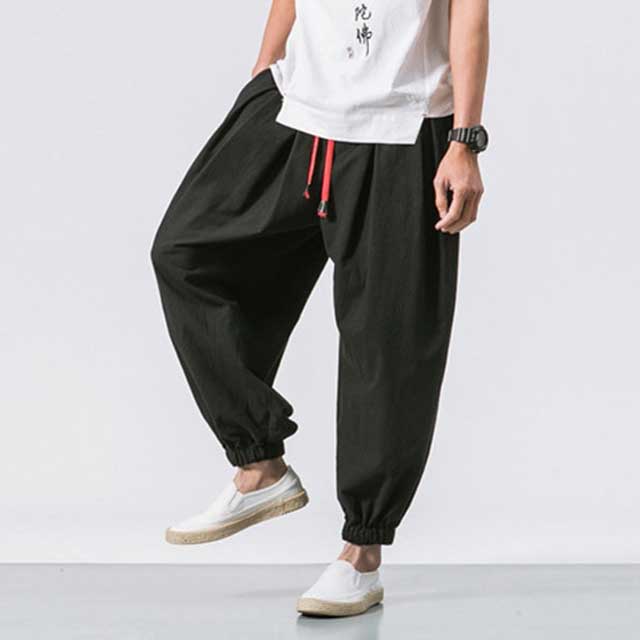 Hakama Jogger Pants | Eiyo Kimono