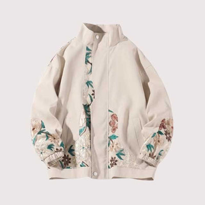 Embroidery Harajuku Bomber Jacket | Eiyo Kimono