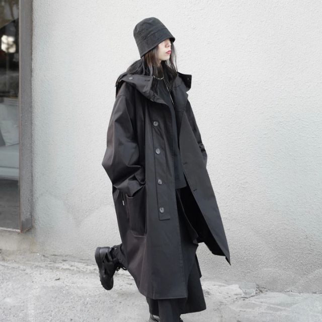 Minimalist Japanese Coat for Modern Streetwear | Shop L'ABC Des Locs