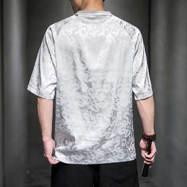 Japanese Jacquard T-shirt | Eiyo Kimono