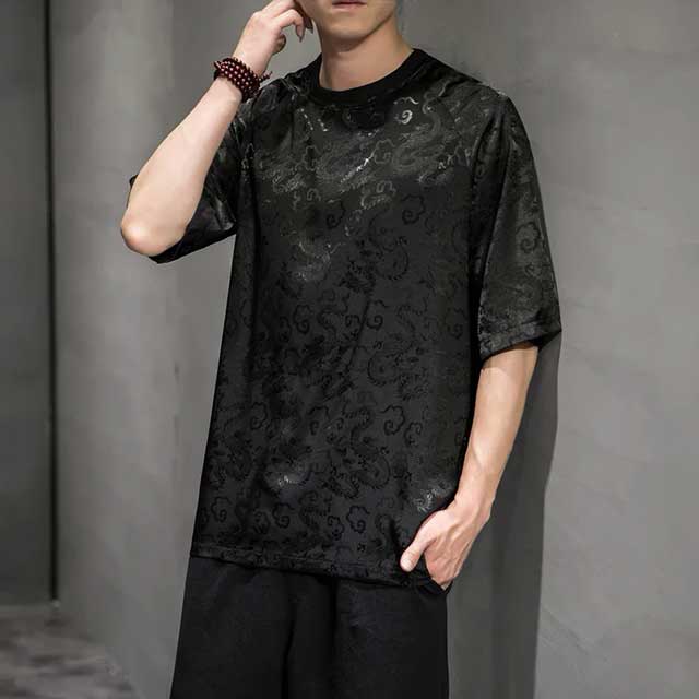 Japanese Jacquard T-shirt | Eiyo Kimono