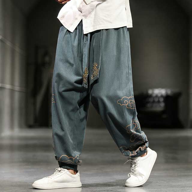 Japanese Jogger Pants | Eiyo Kimono