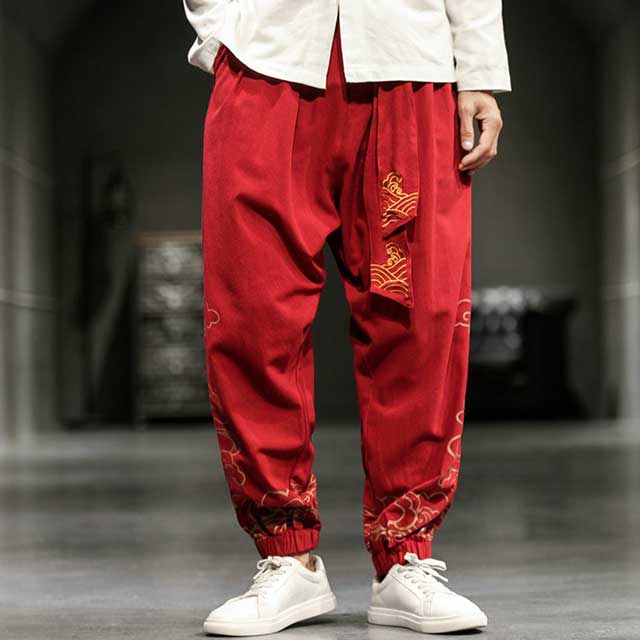 Japanese Jogger Pants | Eiyo Kimono