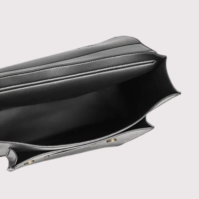 Japanese school bag with structured design and shoulder strap styled with Japanese school uniform - eiyo kimono