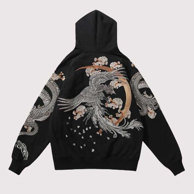 Japanese Hoodie | Eiyo Kimono