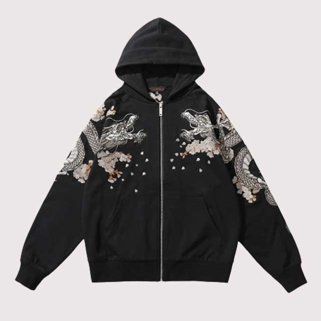 Japanese Hoodie | Eiyo Kimono