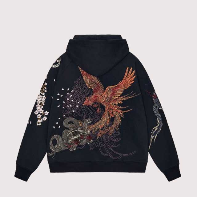 Japanese Hoodie | Eiyo Kimono