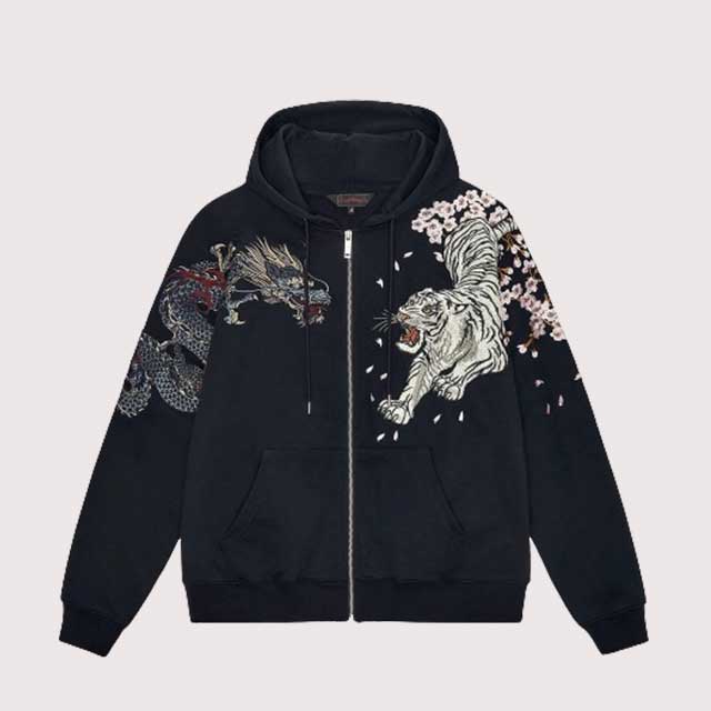 Japanese Hoodie | Eiyo Kimono