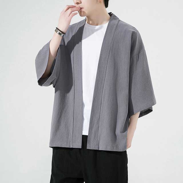 Linen Haori | Eiyo Kimono