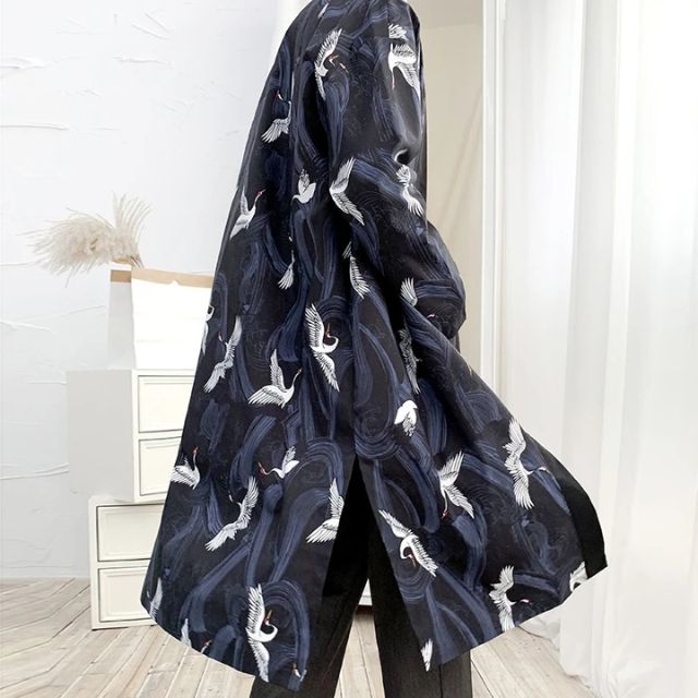 Long Japanese Kimono Cardigan