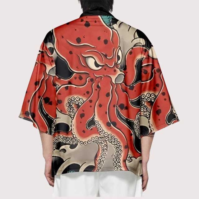 Octopus Kimono Jacket | Eiyo Kimono