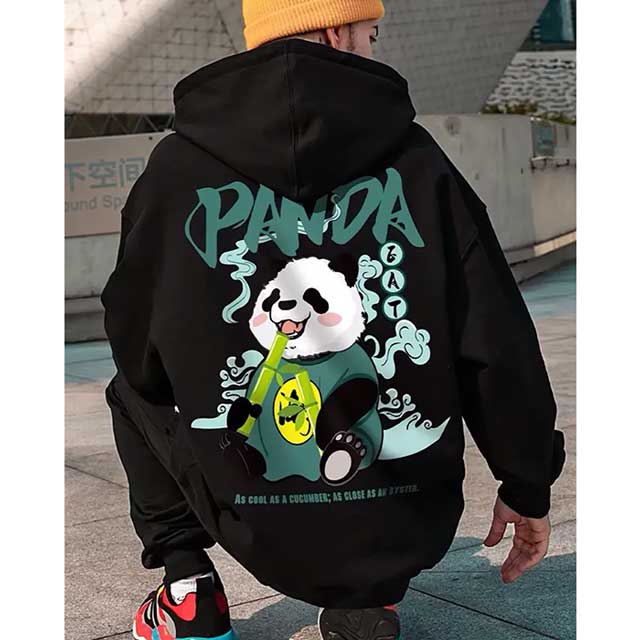 Panda Hoodie | Eiyo Kimono