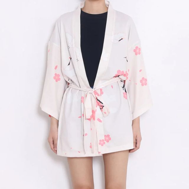 Pink Sakura Haori | Eiyo Kimono