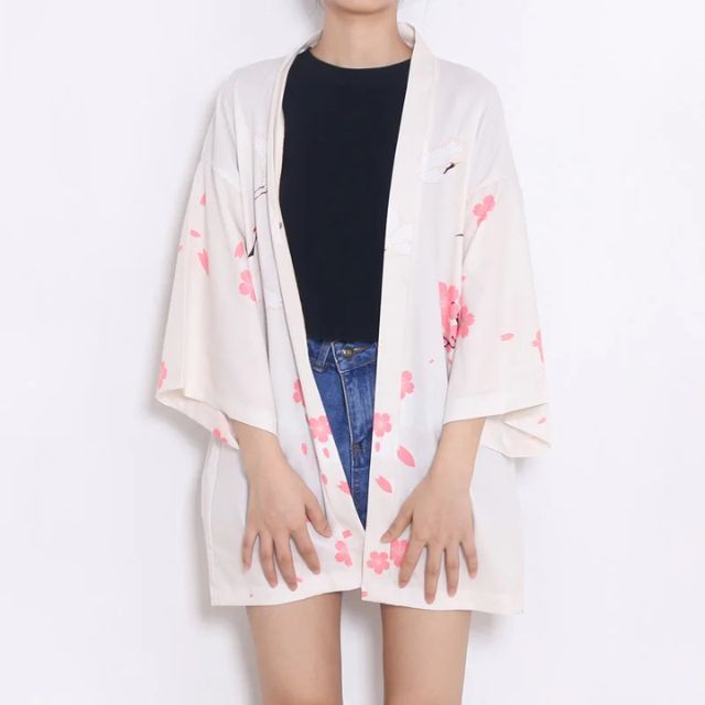 Pink Sakura Haori | Eiyo Kimono