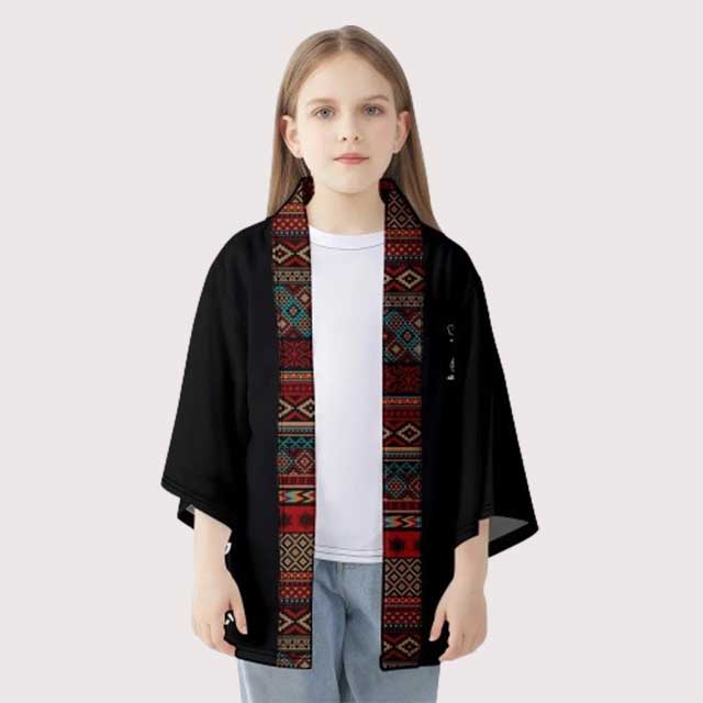 Printed Kimono Cardigan | Eiyo Kimono