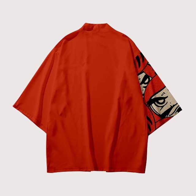 Red Haori | Eiyo Kimono