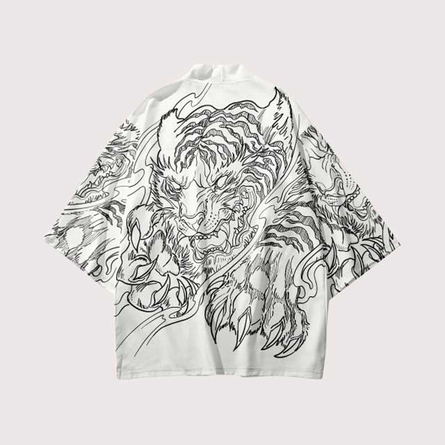 Tiger Haori Jacket | Eiyo Kimono