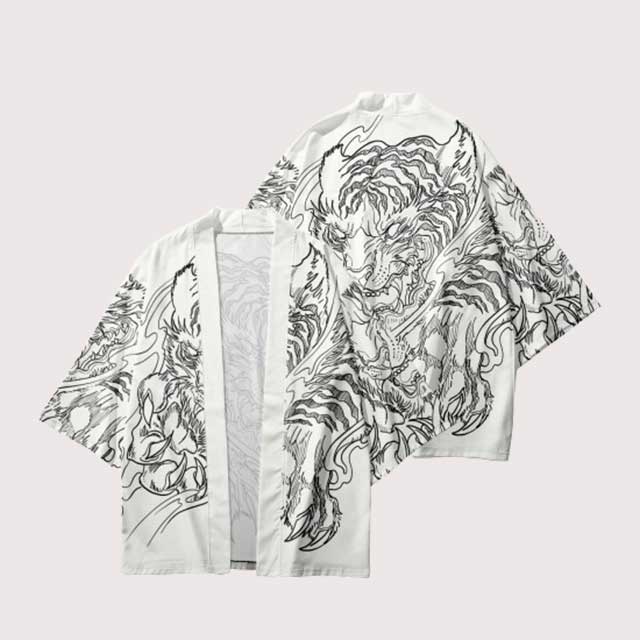 Tiger Haori Jacket | Eiyo Kimono