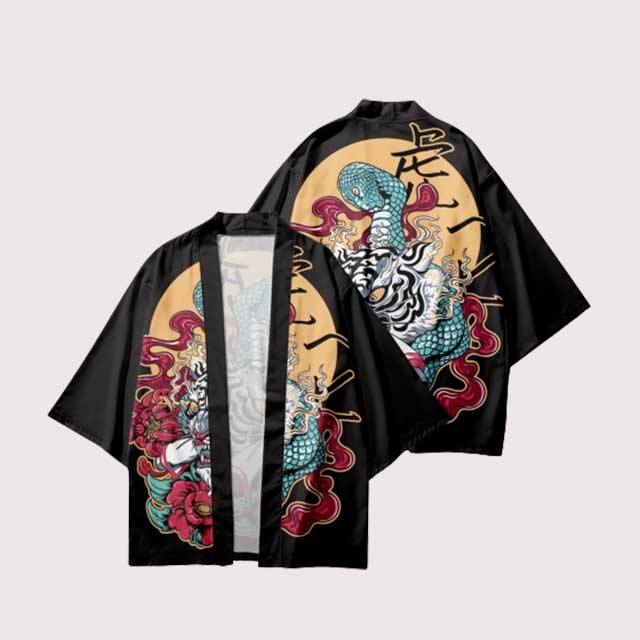 Tiger Kimono Cardigan | Eiyo Kimono