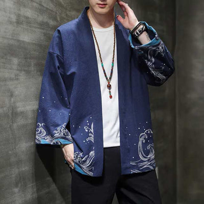 Great Waves Kimono Jacket | Eiyo Kimono