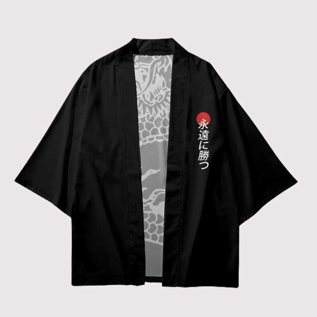 White Dragon Haori | Eiyo Kimono