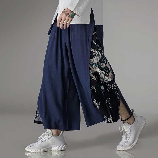 Wide Leg Japanese Pants | Eiyo Kimono