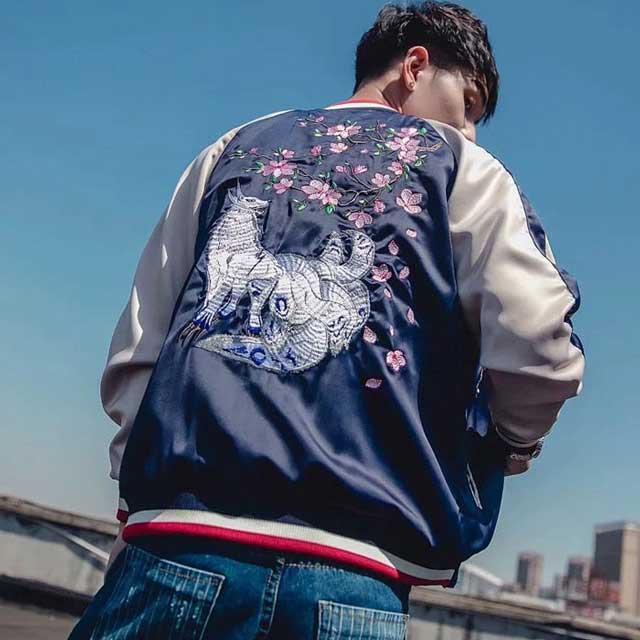 Reversible Anime Sukajan | Eiyo Kimono