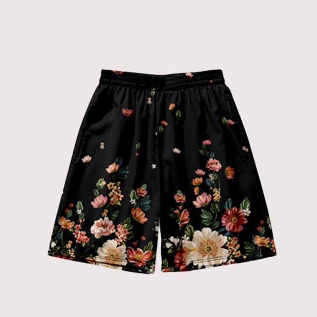 Black Floral Kimono Cardigan | Eiyo Kimono