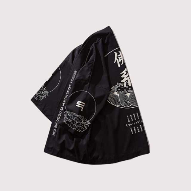 Black Haori | Eiyo Kimono