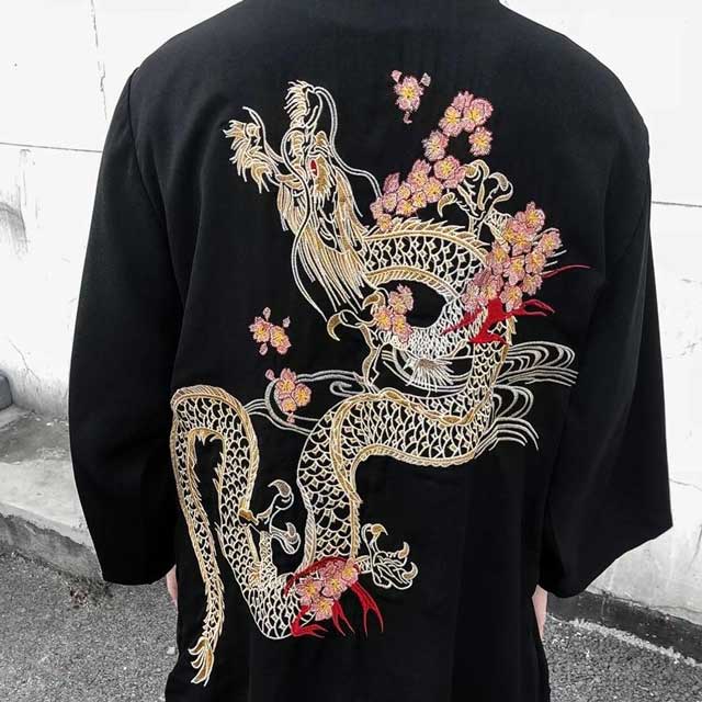 Black Kimono Cardigan | Eiyo Kimono