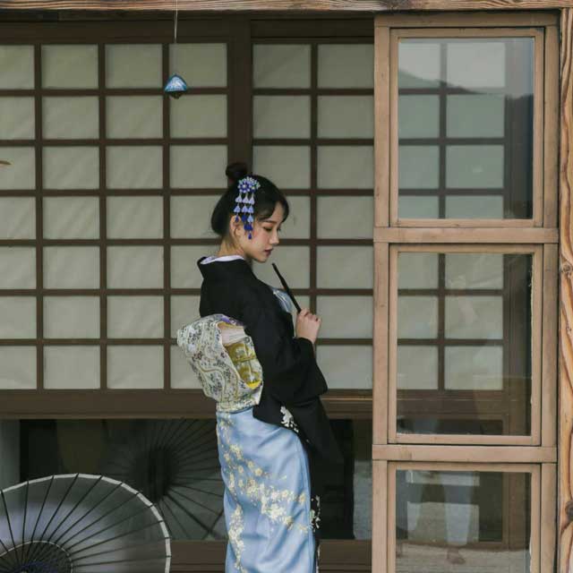 Black Kimono | Eiyo Kimono
