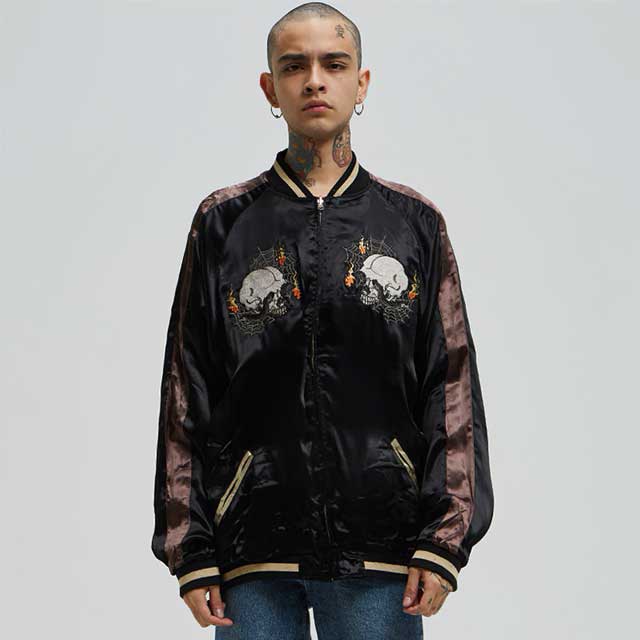 Black Sukajan | Eiyo Kimono