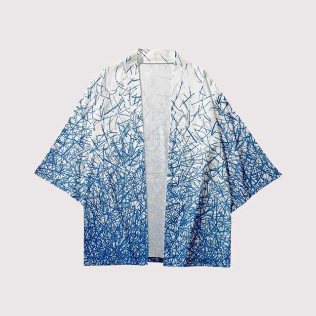 Blue Haori | Eiyo Kimono
