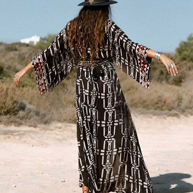 Bohemian Kimono Dress | Eiyo Kimono