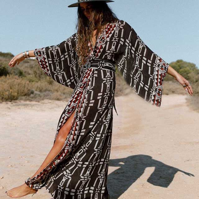 Bohemian Kimono Dress | Eiyo Kimono