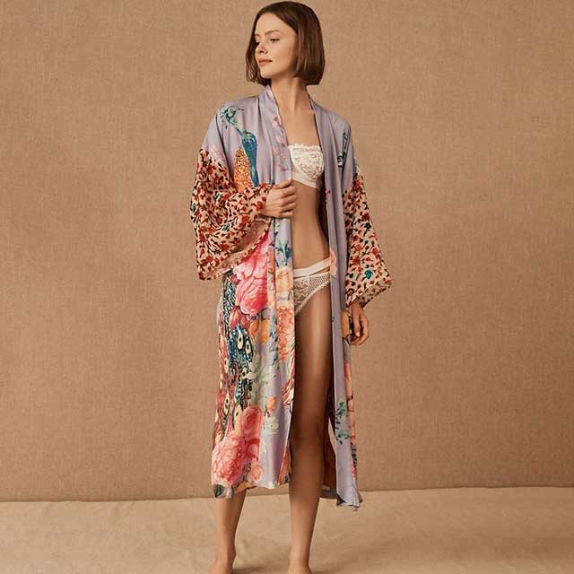 Boho Kimono Robe | Eiyo Kimono