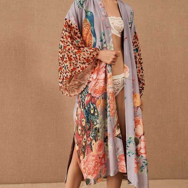 Boho Kimono Robe | Eiyo Kimono
