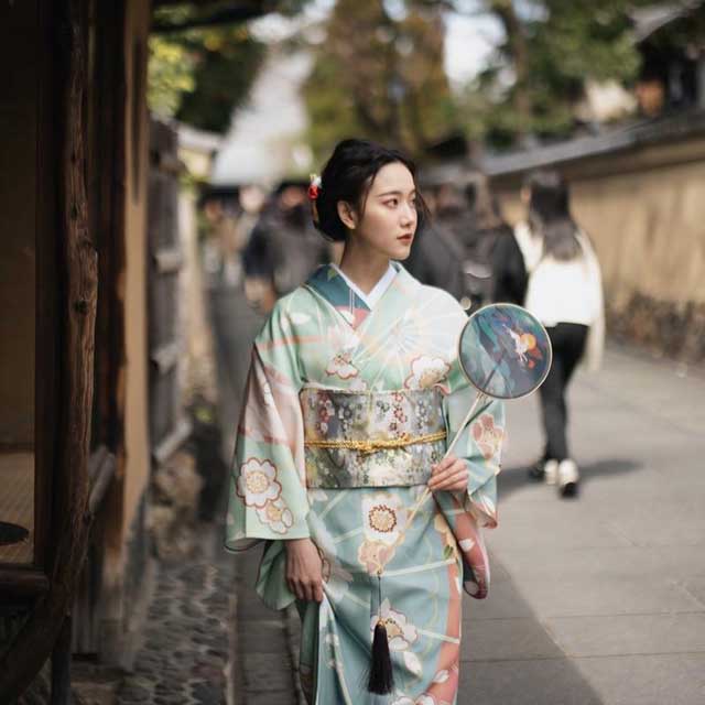 Women's Floral Kimono | Eiyo Kimono
