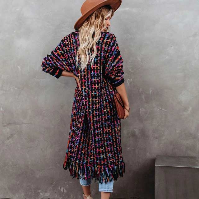 Fringe Boho Kimono Cardigan | Eiyo Kimono