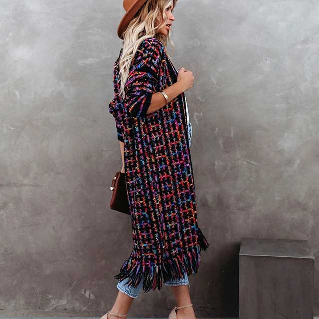 Fringe Boho Kimono Cardigan | Eiyo Kimono